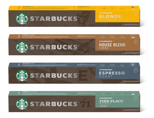 Cápsulas de café Starbucks Nespresso 4x10